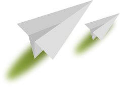 paper airplane